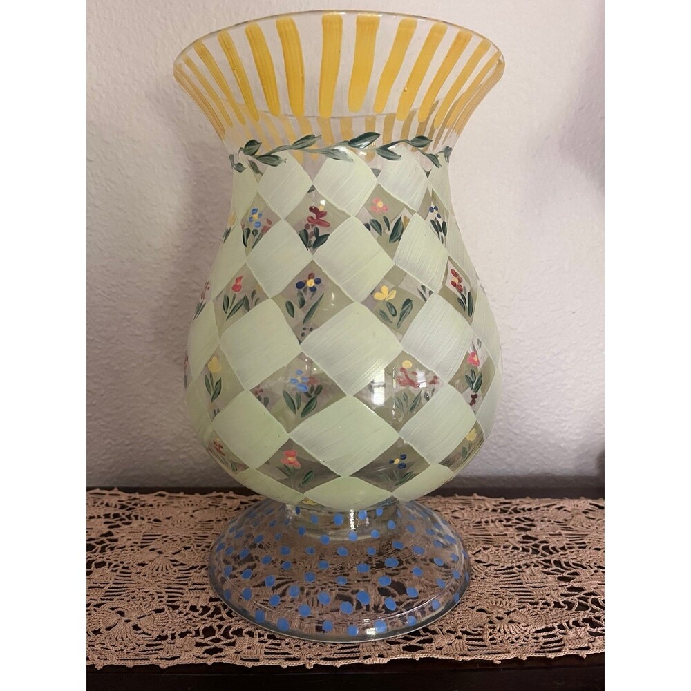 Gorgeous Hand Painted Tracy Porter Vase